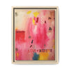 Love + Wonder #5 Framed Canvas Art