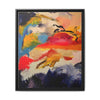 Saffron Rouge Framed Canvas Frame