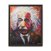 Quantum Genius Albert EInstein Framed  Canvas Art