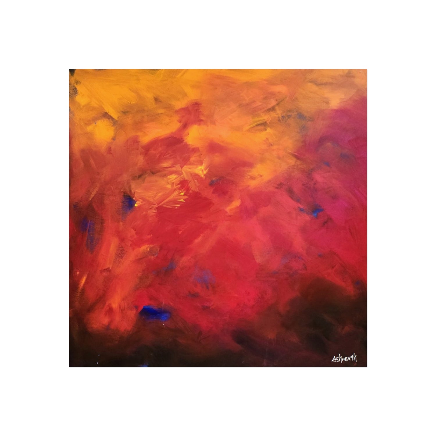 Red Hot Heart - Premium Matte Posters