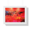 Where Fire Learned to Speak — Framed Art Print