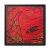 I WAS HERE - Framed Canvas Art