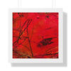 I WAS HERE — Framed Art Print