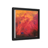 Red Hot Heart Framed Canvas Art