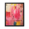 Love + Wonder #5 Framed Canvas Art