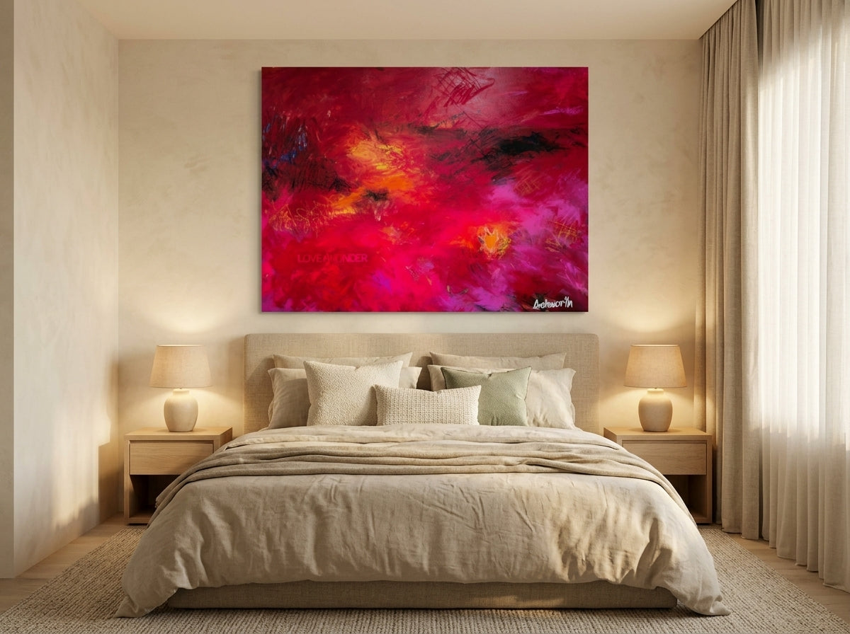 Love, In Full Color - Premium Matte Print in a real space