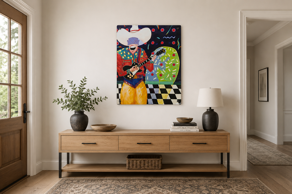 Oh My Darlin… — Acrylic Print in a real space