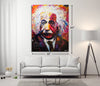 Albert einstein. Iconic genius-print art