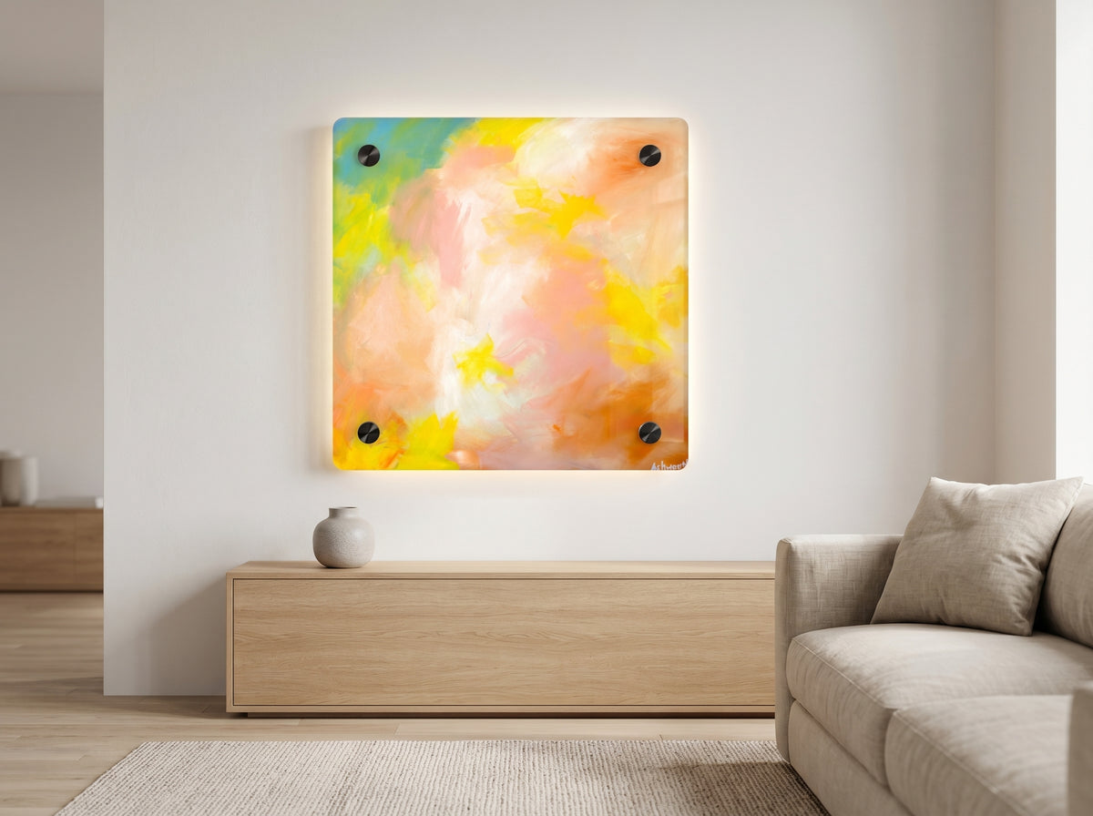 Where The Light Lingers — Acrylic Print in a real space