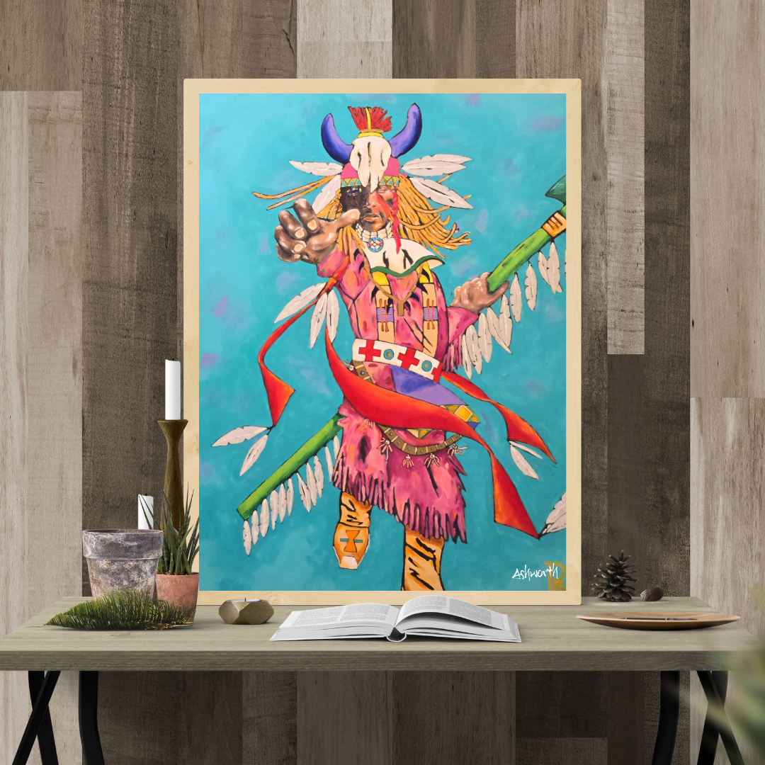 Shaman-print art