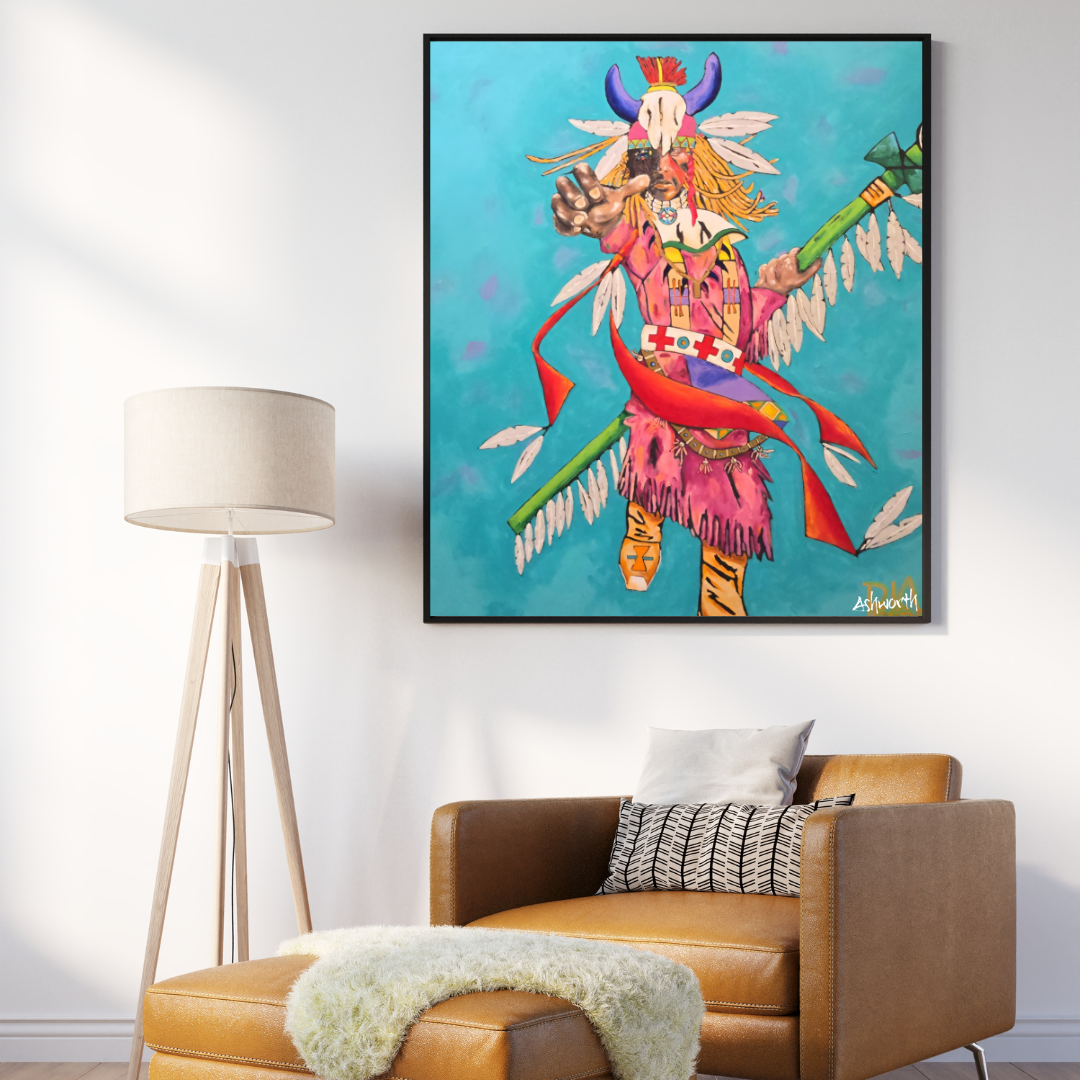 Shaman-print art