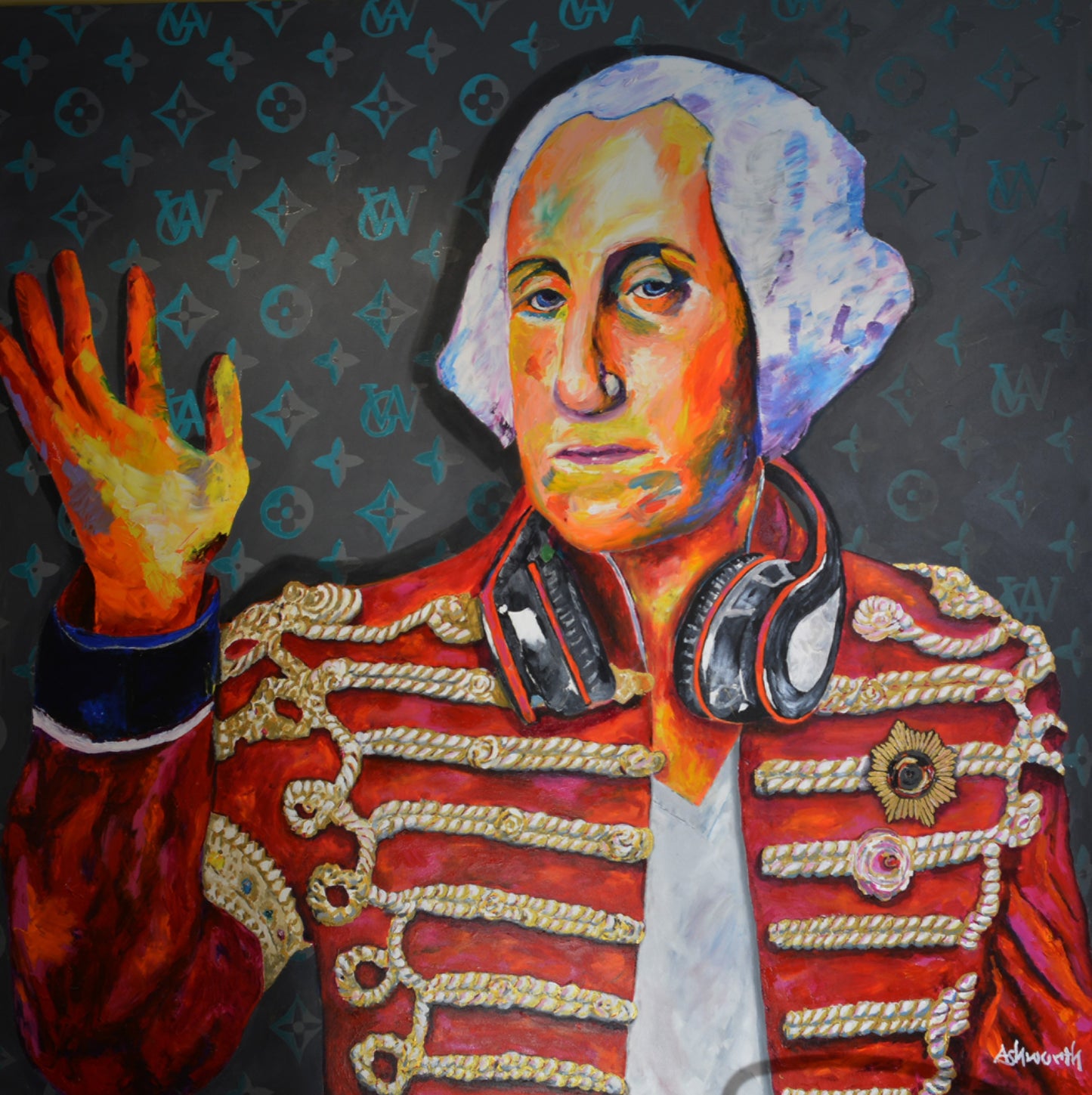Peter Ashworth Art George Washington